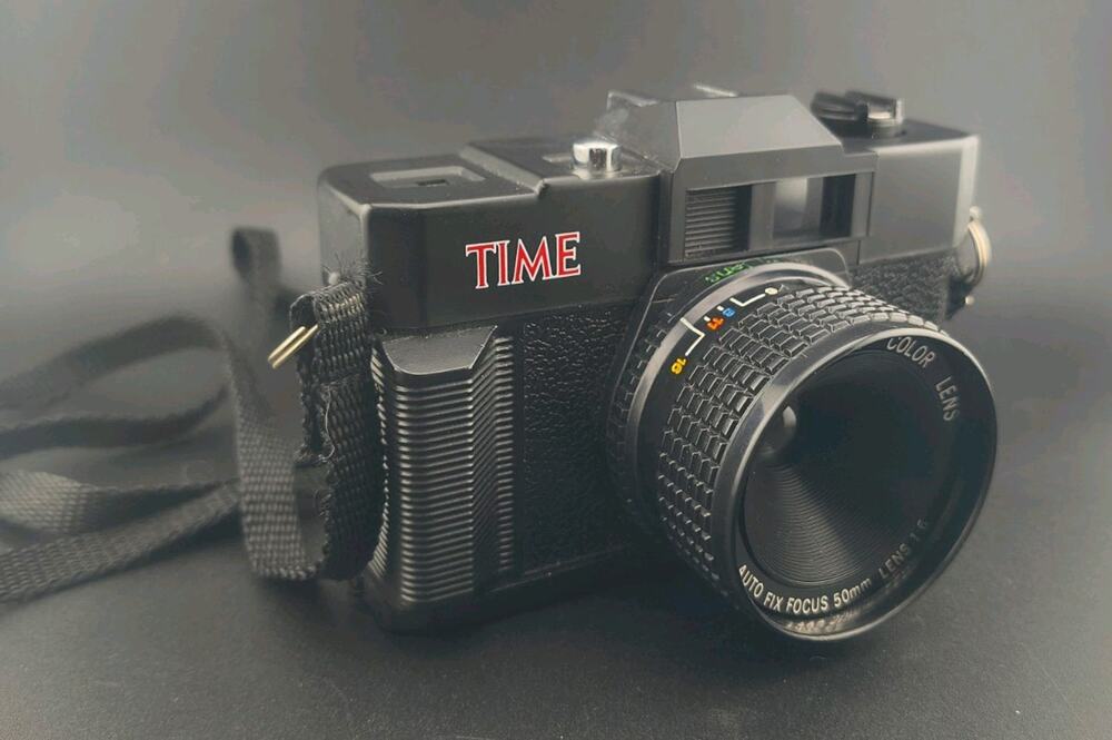 Vintage TIME Magazine Promotional 35mm Camera w/ Manual